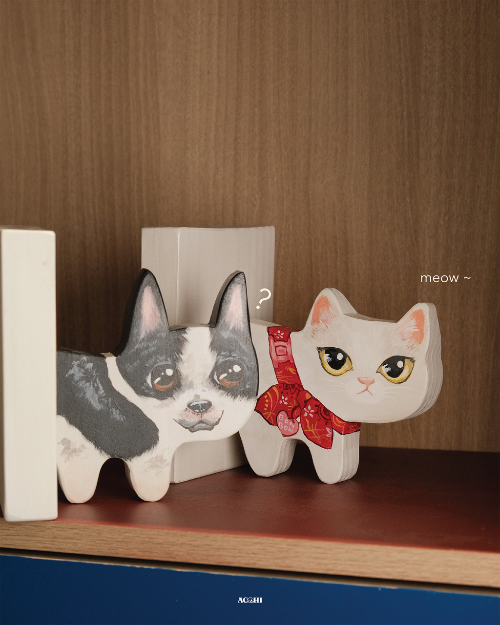 Custom Pet Bookend