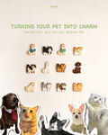 Custom Pet Charm – Handmade Wooden Charm Gift