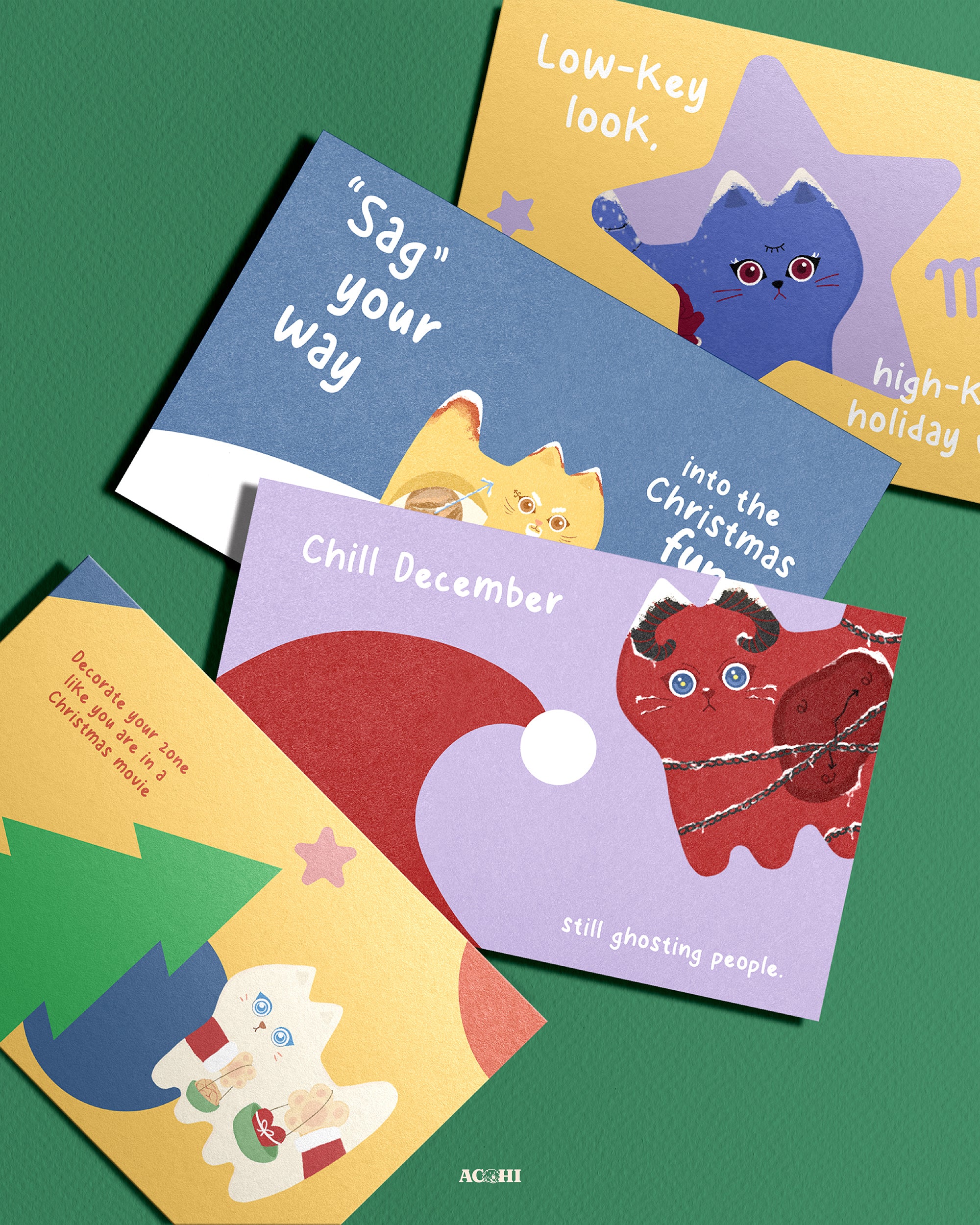 Horoscope Christmas Card