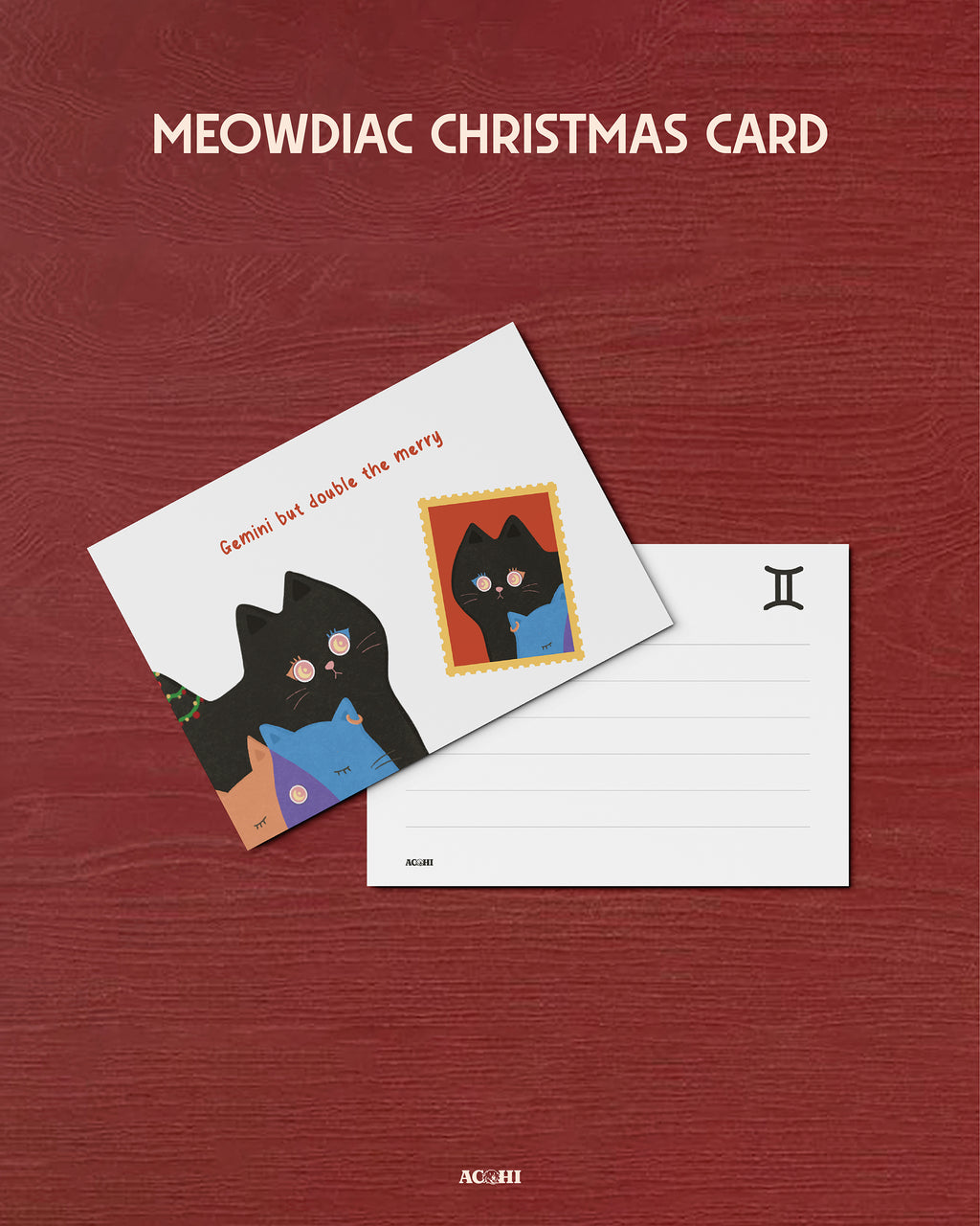 Horoscope Christmas Card