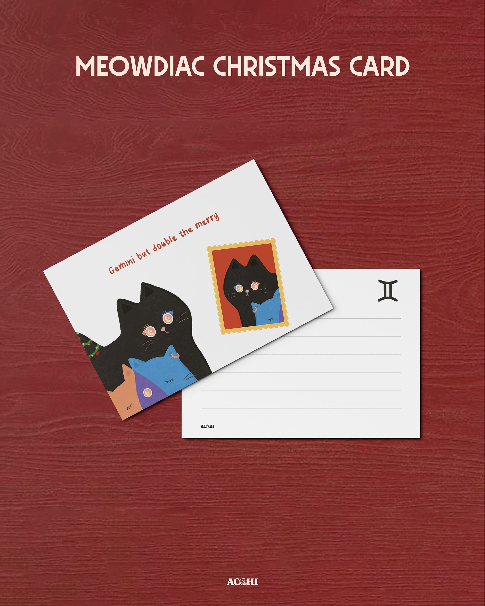 Horoscope Christmas Card