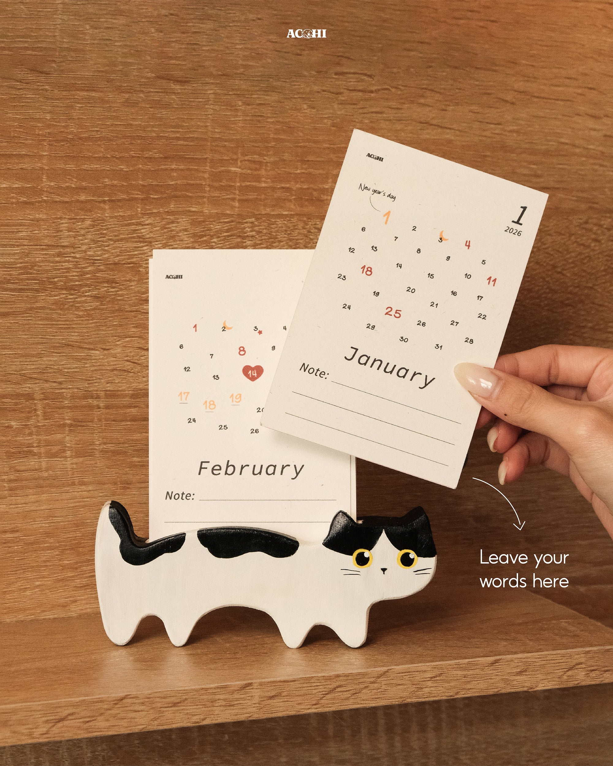 "Cat"lendar Holder