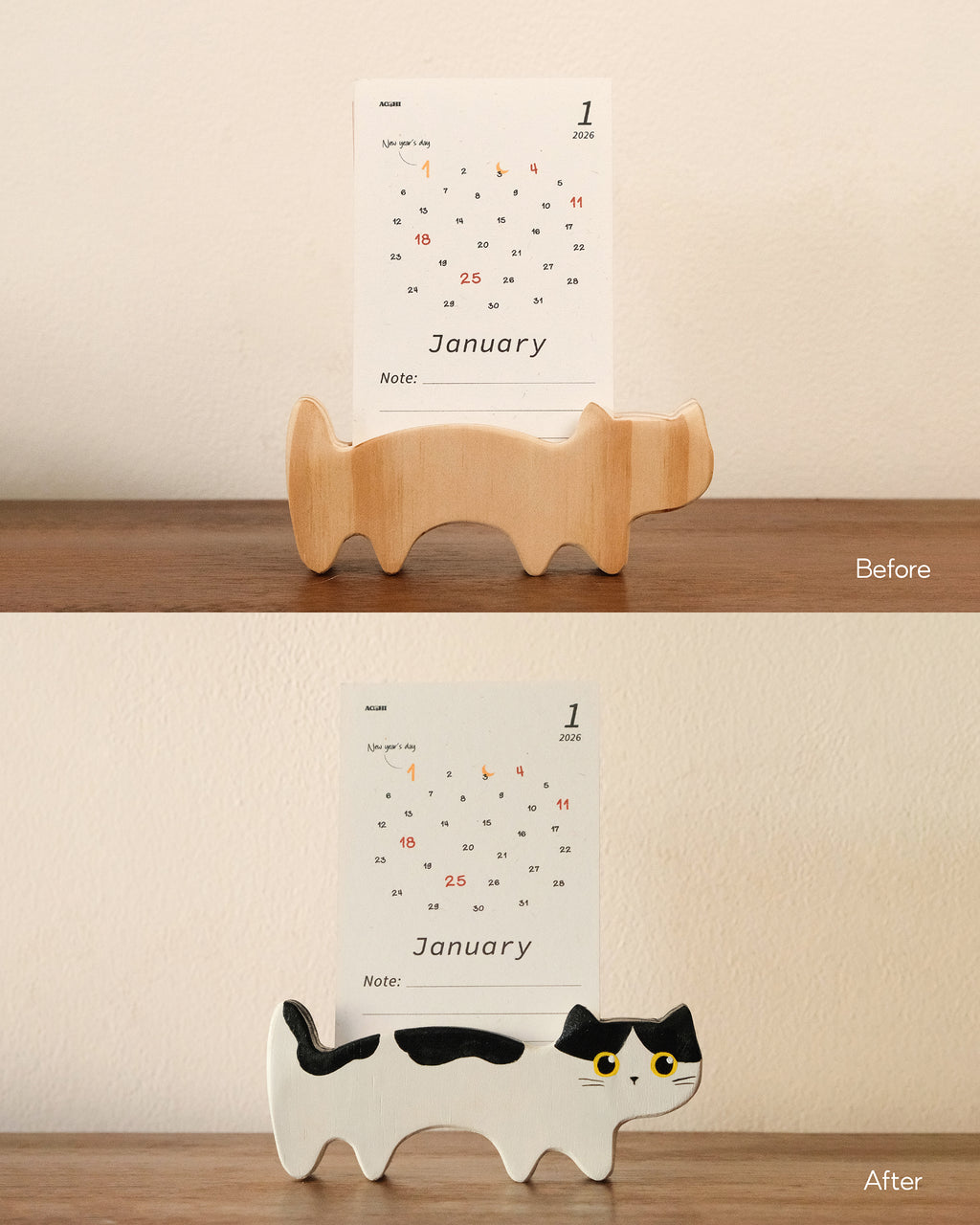 "Cat"lendar Holder