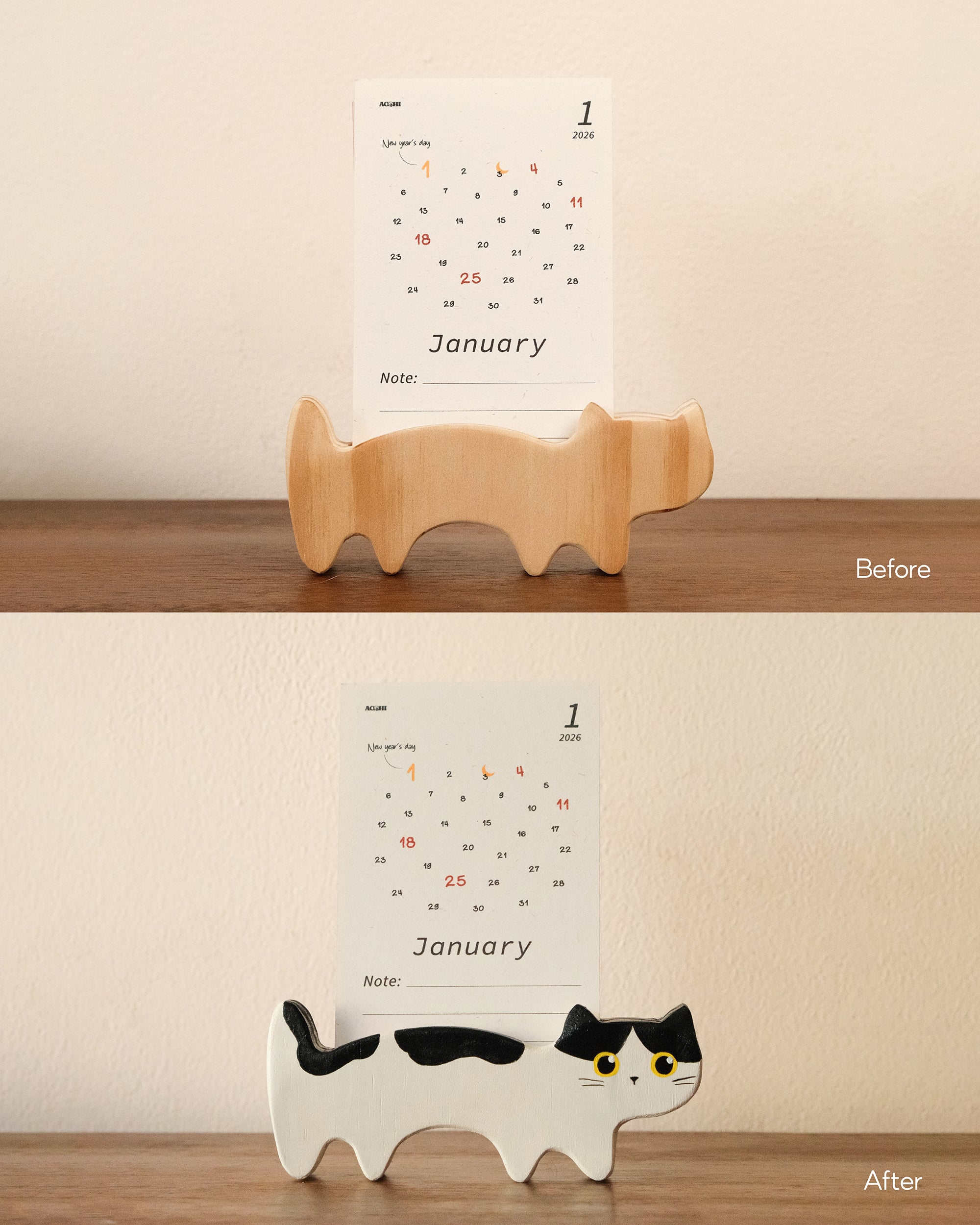 "Cat"lendar Holder