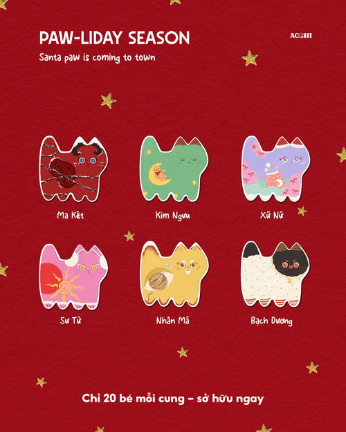 COLLECTIBLE MEO ZODIAC – MEOWDIAC CHRISTMAS EDITION